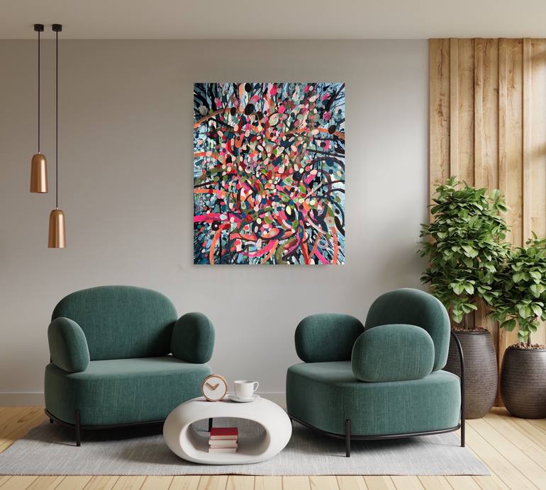 Original Abstract Painting by Julia Brinkfrau