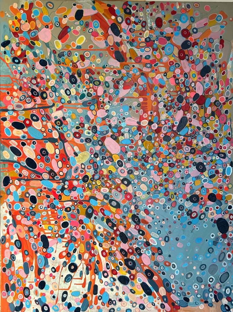 Print of Abstract Expressionism Abstract Paintings by Julia Brinkfrau