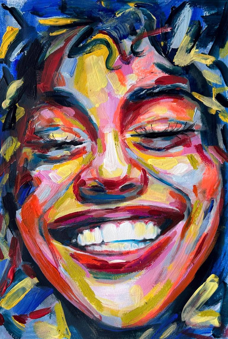 Print of Abstract Expressionism People Paintings by Julia Brinkfrau