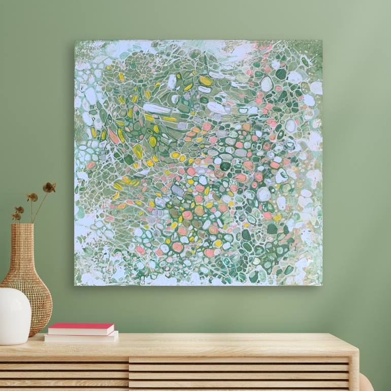 Original Abstract Painting by Julia Brinkfrau