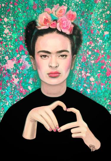 Print of Fine Art Pop Culture/Celebrity Paintings by Julia Brinkfrau