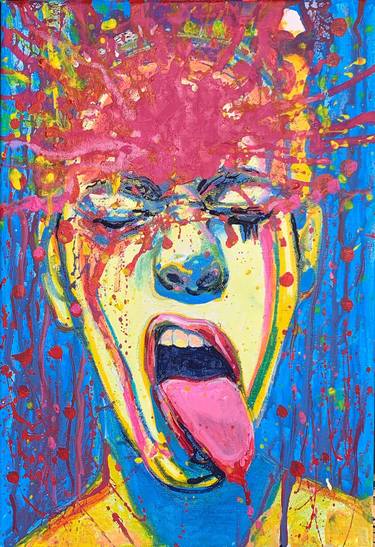 Print of Expressionism People Paintings by Julia Brinkfrau