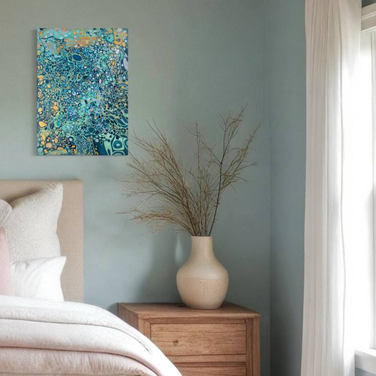 Original Modernism Abstract Painting by Julia Brinkfrau