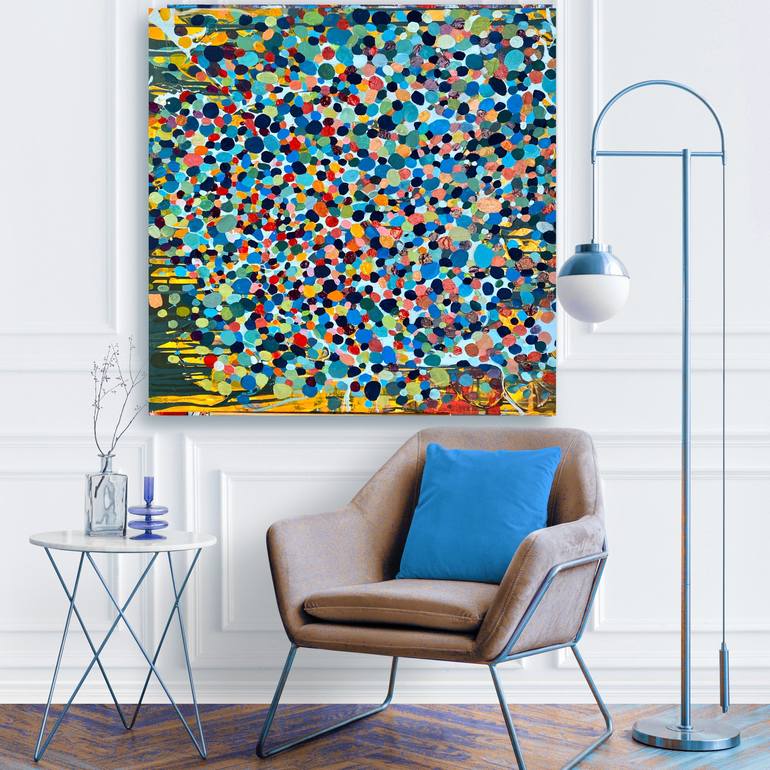 Original Abstract Painting by Julia Brinkfrau