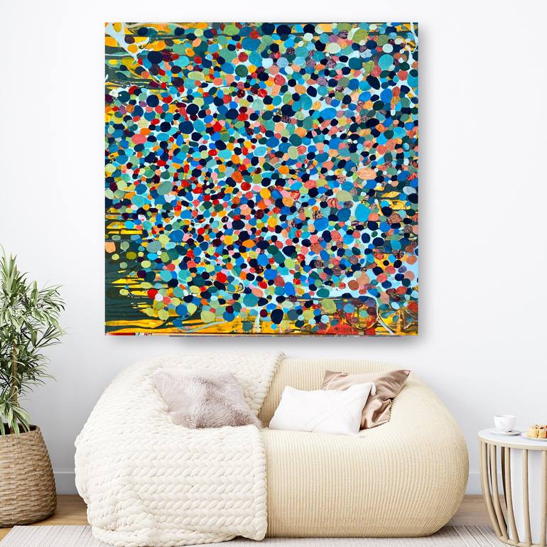 Original Abstract Painting by Julia Brinkfrau