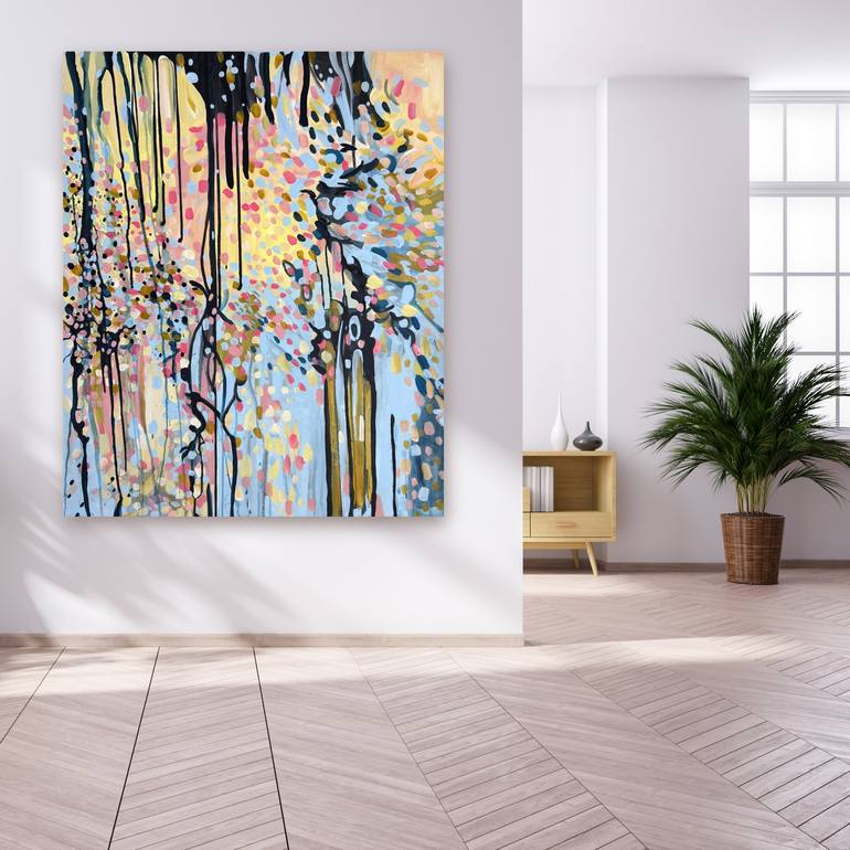 Original Abstract Painting by Julia Brinkfrau