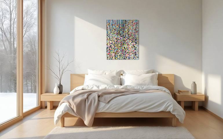 Original Abstract Expressionism Abstract Painting by Julia Brinkfrau