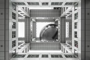 Original Cubism Architecture Photography by Helmut Rueger