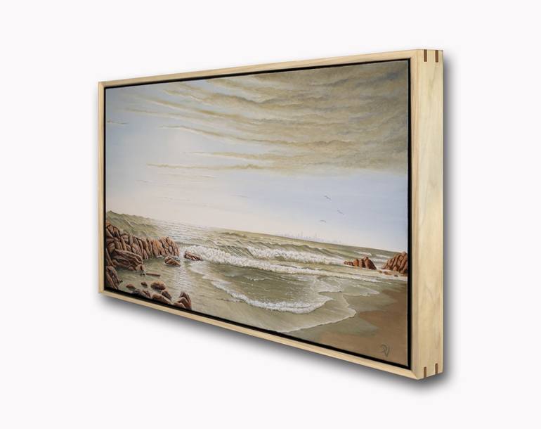 Original Fine Art Seascape Painting by Philip Valende