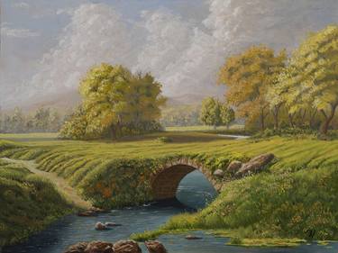 Original Landscape Painting by Philip Valende