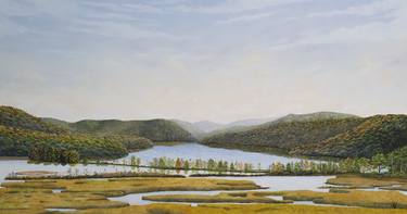 Original Realism Landscape Paintings by Philip Valende