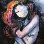 «Faceless girl» or «Lack of masks» by Valerija Serbinova