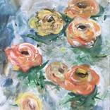 Wild roses by Valerija Serbinova