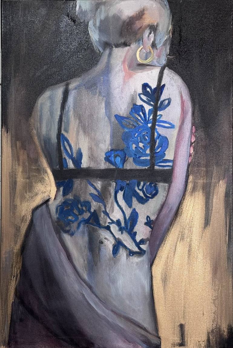 Original Conceptual Fashion Paintings by Cmj Likens