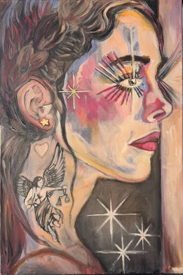 Original Figurative Fantasy Painting by Cmj Likens
