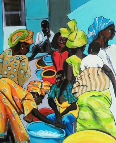 Print of Figurative World Culture Paintings by Pascal Milcendeau