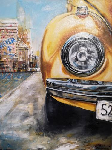 Print of Car Paintings by Dalibor Vuckovic