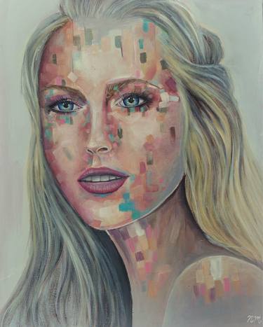 Original Abstract Celebrity Paintings by Nicole McGregor