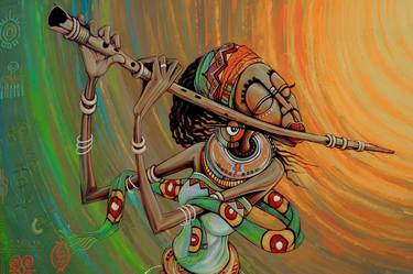 Original Music Paintings by Godfrey sserugunda