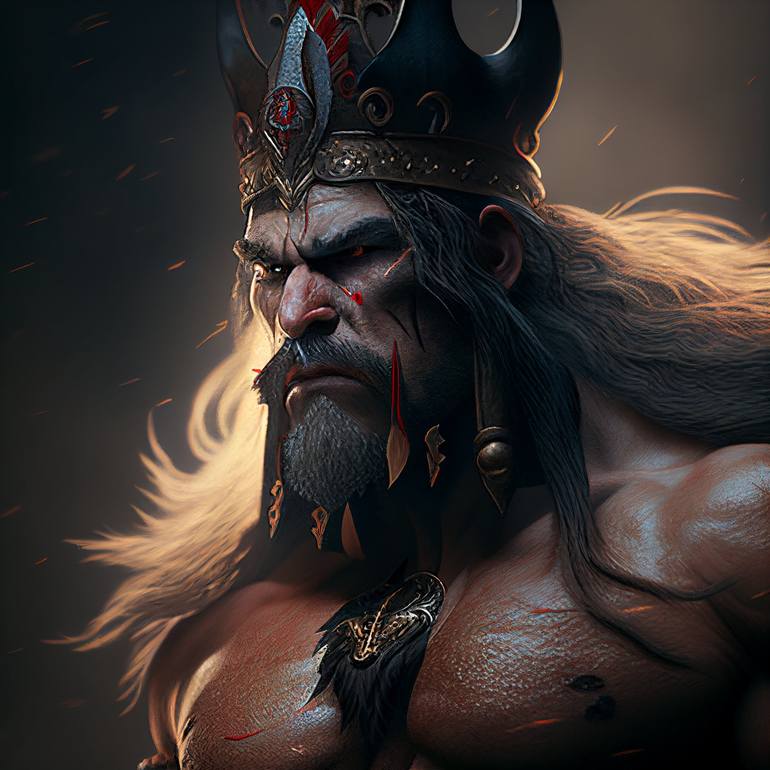 barbarian king costume