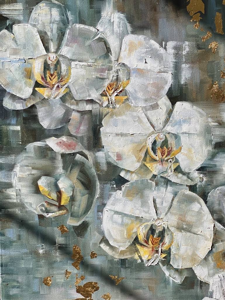 Original Conceptual Floral Painting by Anastasiia Huseynova