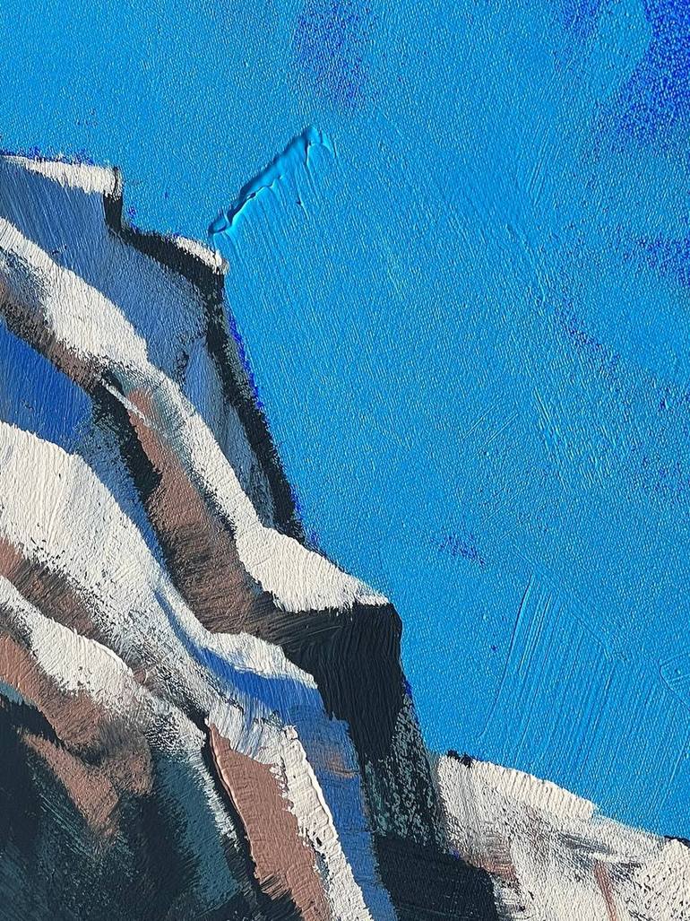 Original Conceptual Landscape Painting by Anastasiia Huseynova