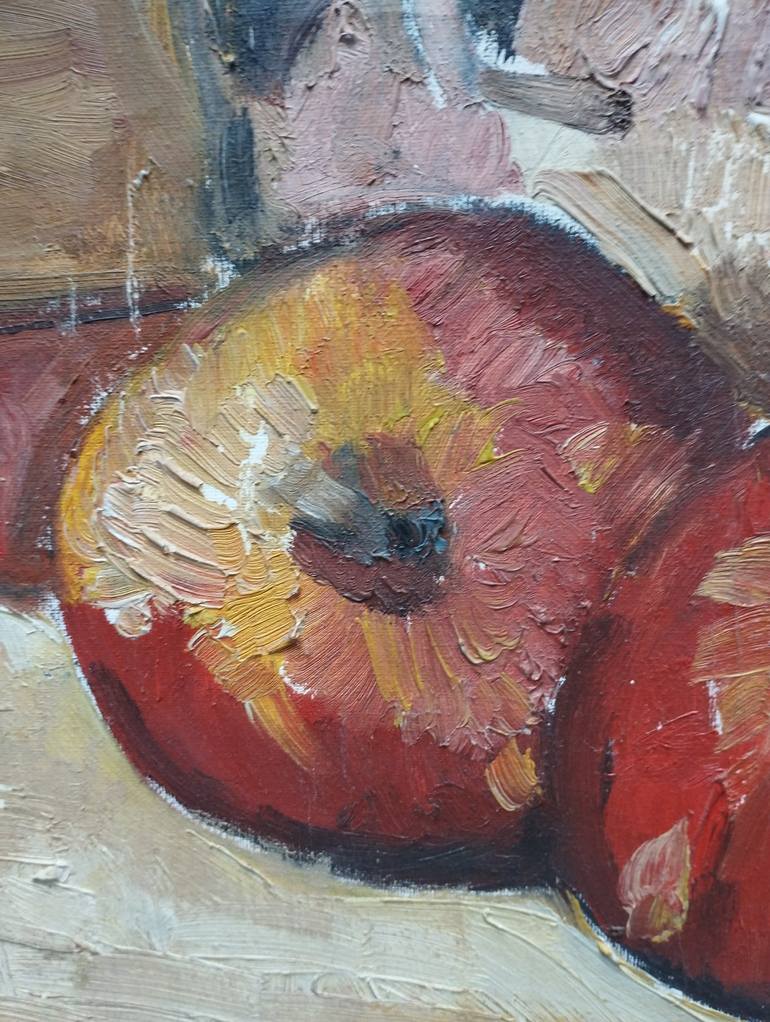 Original Abstract Still Life Painting by Jose Aguirre