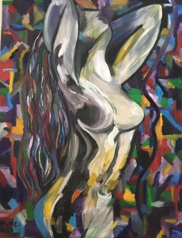 Print of Abstract Nude Paintings by Nicole Christophorou