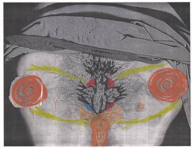 Print of Conceptual Body Collage by Espacio Mutante