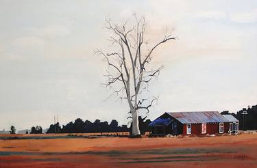 Original Realism Rural life Paintings by Catherine Vaughn