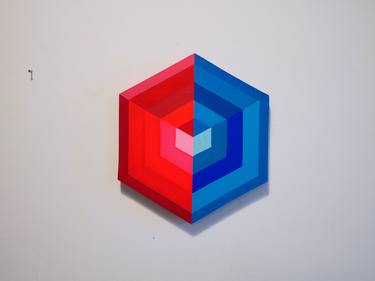 cube insider, geometric abstract form thumb