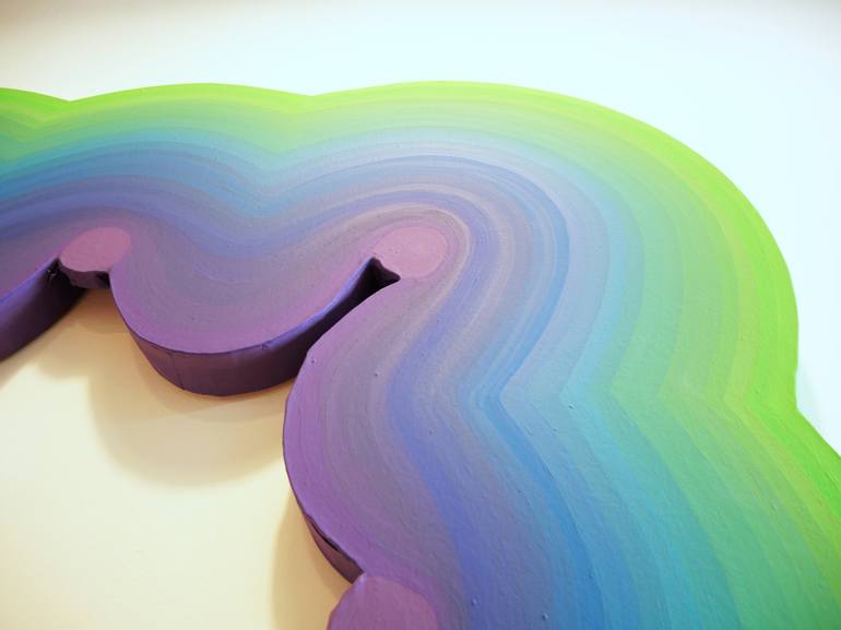 Original 3d Sculpture Light Painting by Jessica Moritz