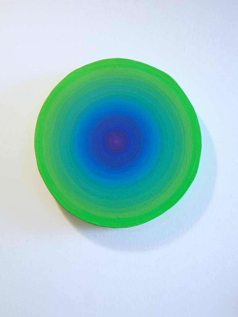 Original Abstract Outer Space Paintings by Jessica Moritz