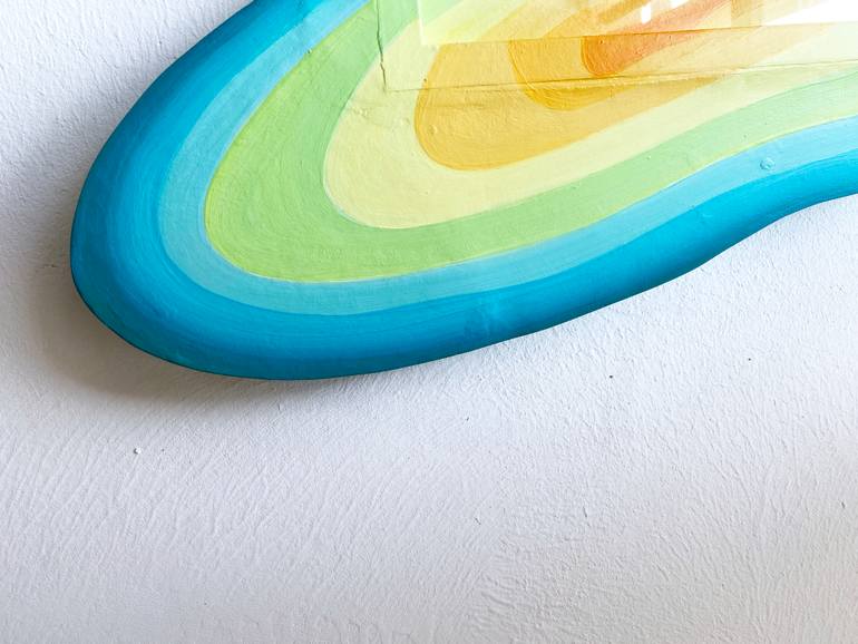 Original Abstract Landscape Sculpture by Jessica Moritz