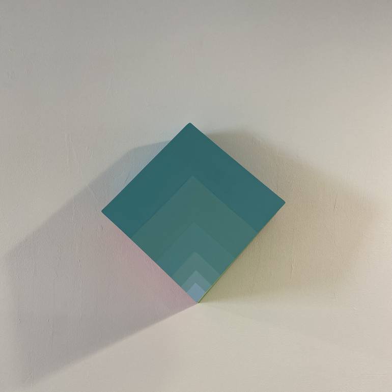 Original Conceptual Geometric Sculpture by Jessica Moritz