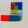 top view with the painting that inspired the sculpture