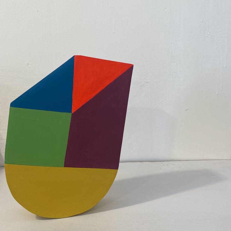 Original Abstract Geometric Sculpture by Jessica Moritz