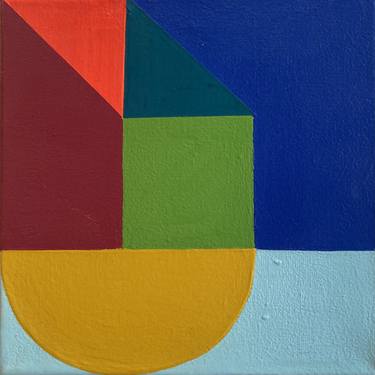 Still, abstract geometric painting thumb