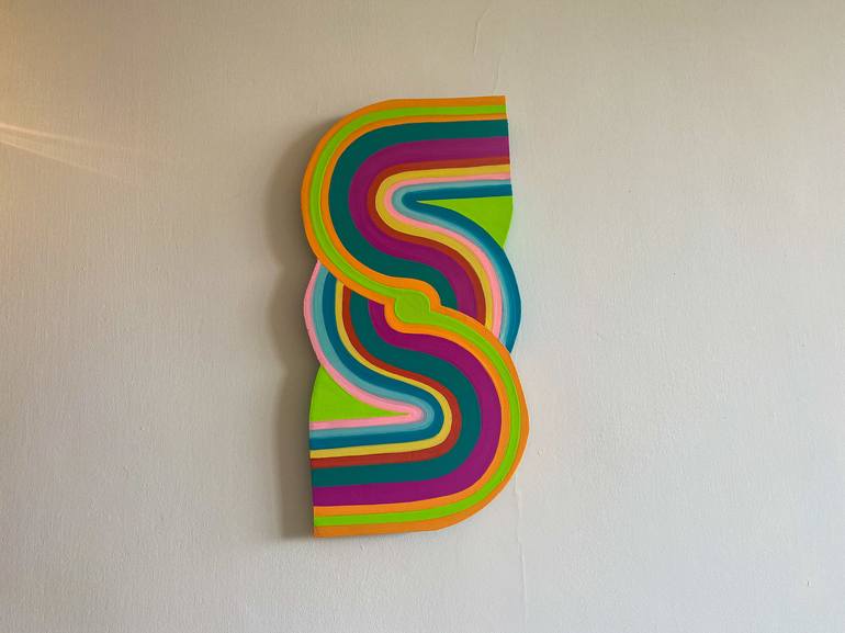 Original Abstract Geometric Sculpture by Jessica Moritz