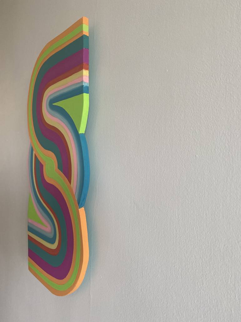 Original Abstract Geometric Sculpture by Jessica Moritz