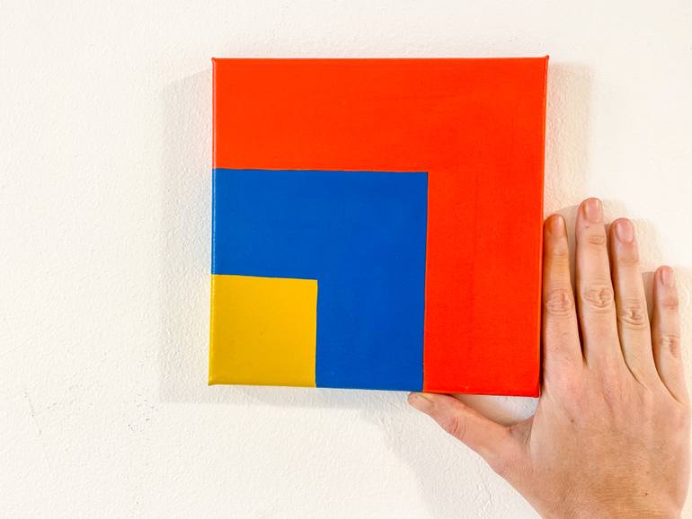 Original Geometric Painting by Jessica Moritz