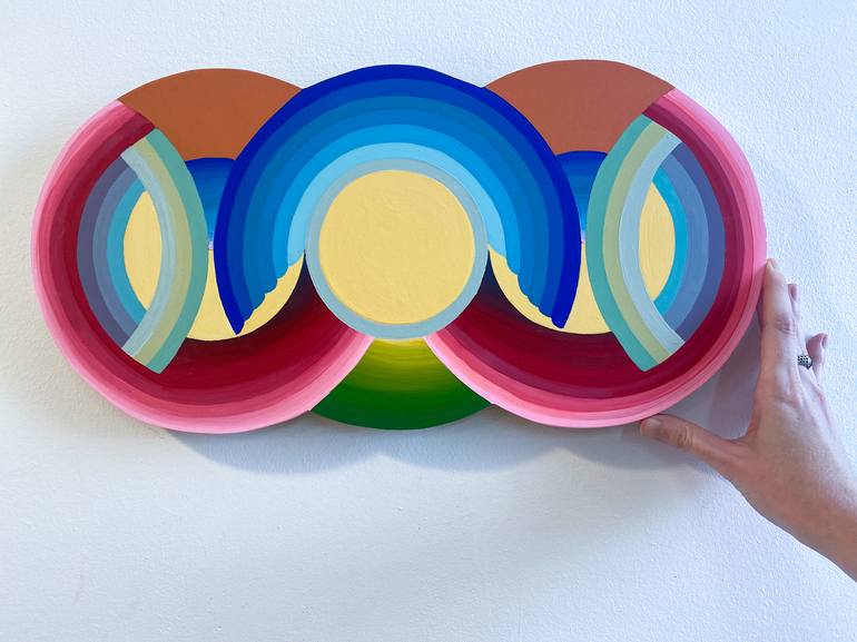 Original Abstract Light Sculpture by Jessica Moritz