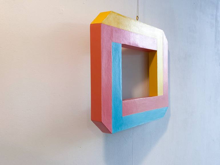 Original Conceptual Geometric Sculpture by Jessica Moritz