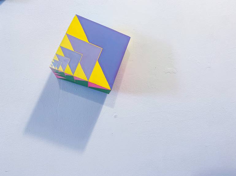 Original Geometric Sculpture by Jessica Moritz