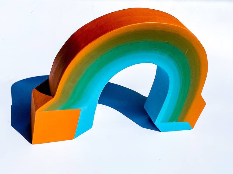 Original Typography Sculpture by Jessica Moritz