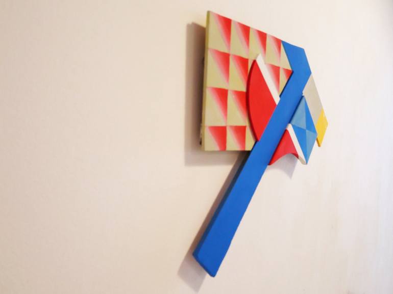Original Abstract Architecture Sculpture by Jessica Moritz