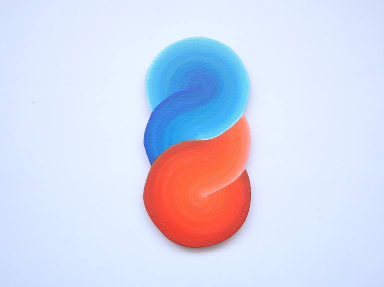 Original Abstract Time Paintings by Jessica Moritz