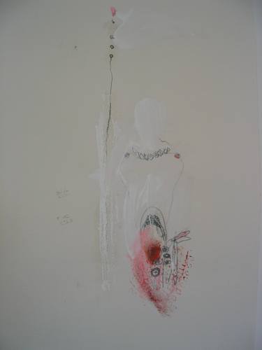 Original Abstract Love Drawings by Aura Wallace