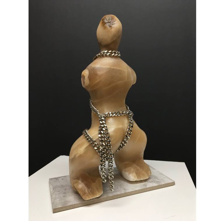Original Abstract Erotic Sculpture by Dennisjames Partington