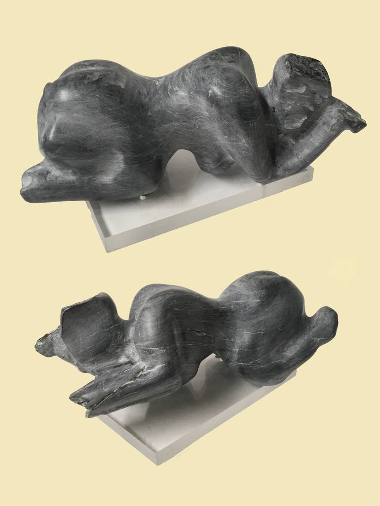 Original Figurative Women Sculpture by Dennisjames Partington